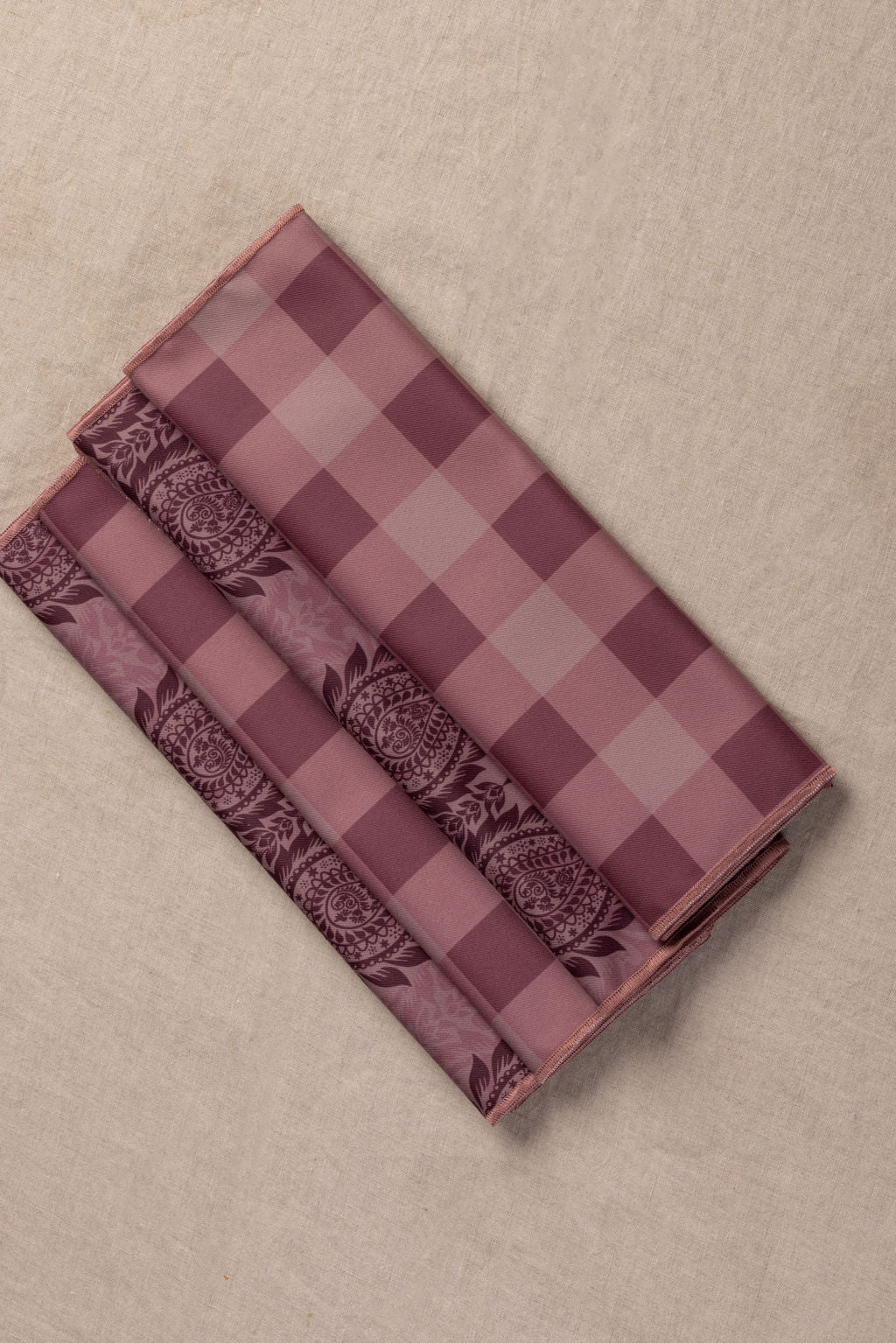 Set de 4 Individuales y 4 Servilletas Morado