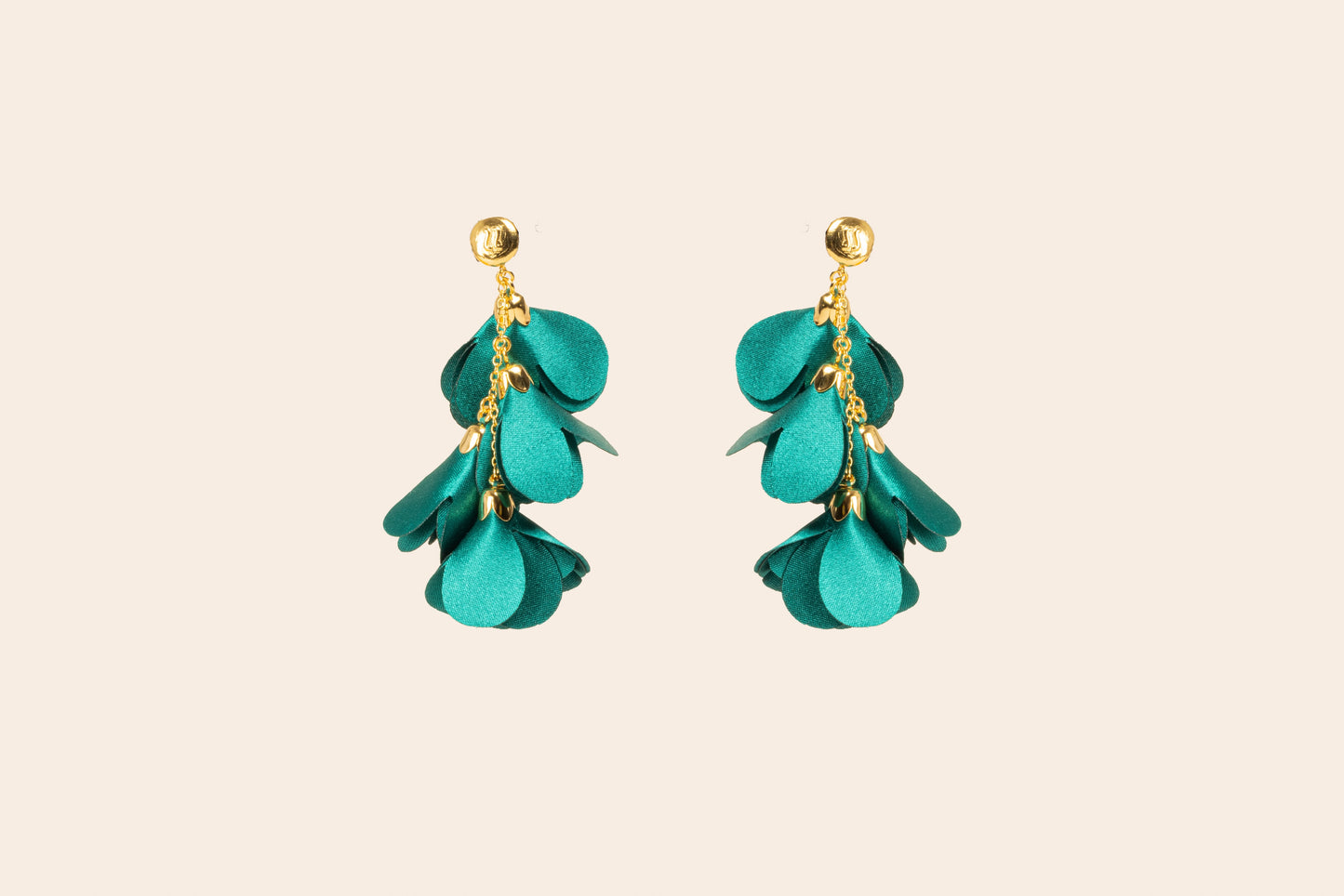 Aretes Flores Colgantes