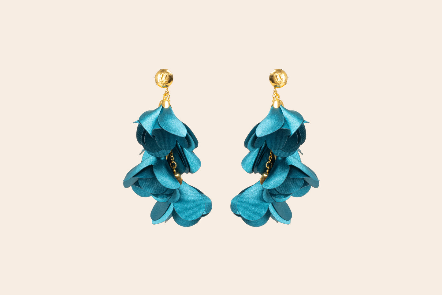 Aretes Flores Colgantes