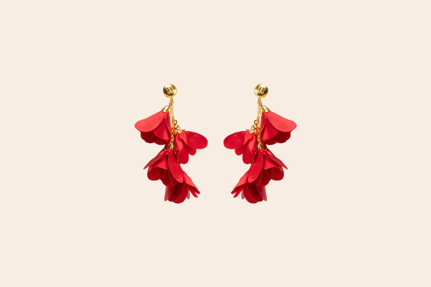 Aretes Flores Colgantes