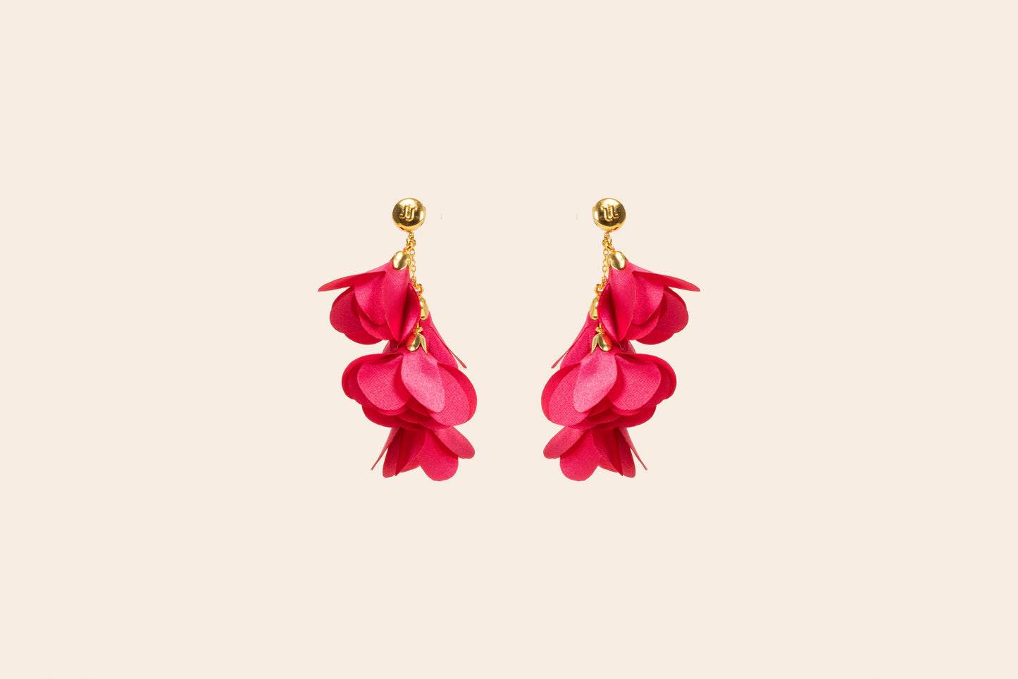 Aretes Flores Colgantes