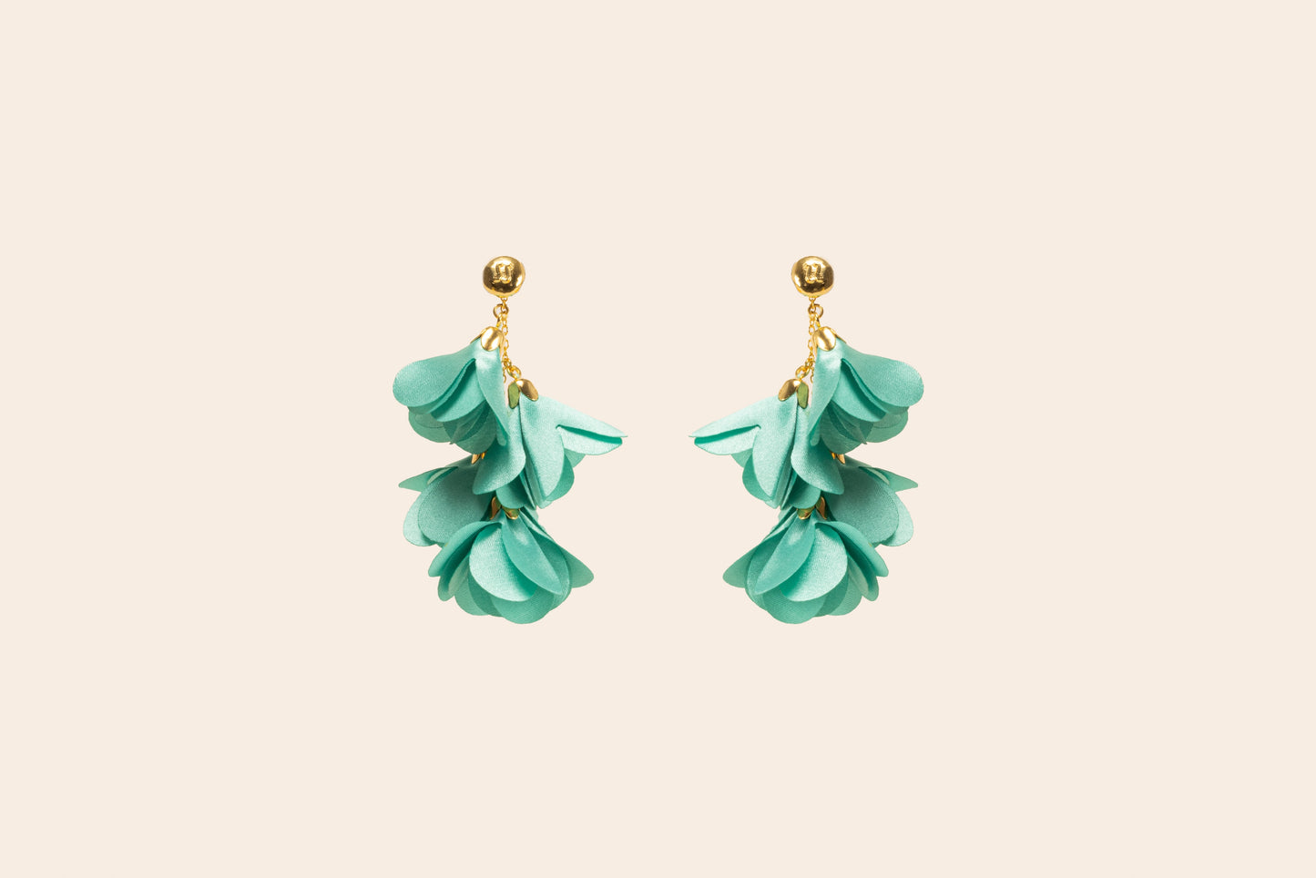 Aretes Flores Colgantes