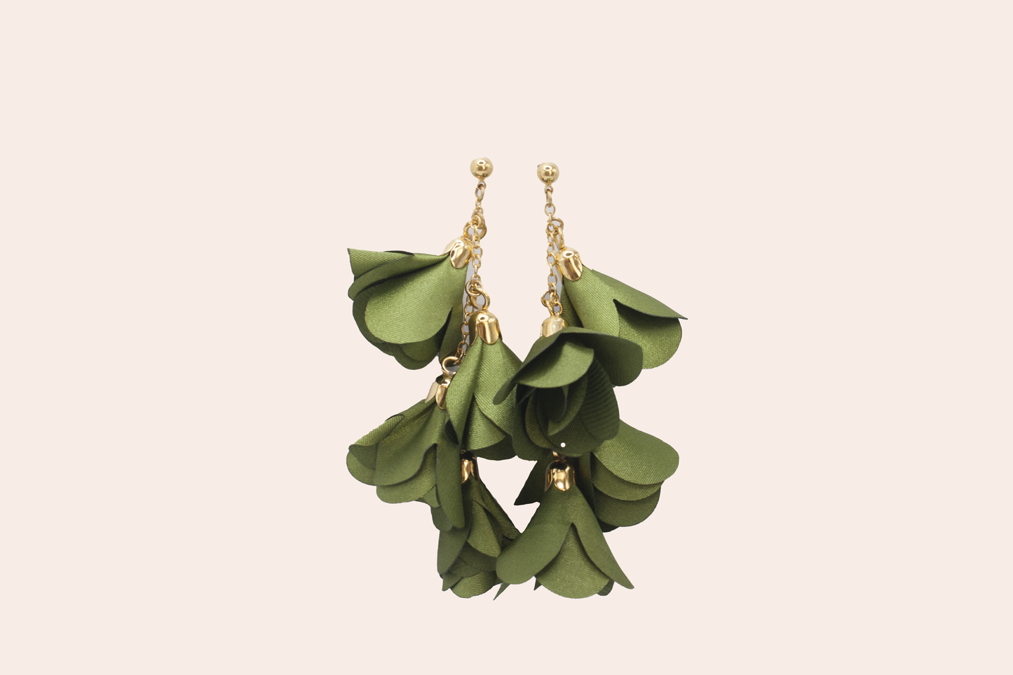 Aretes Flores Colgantes