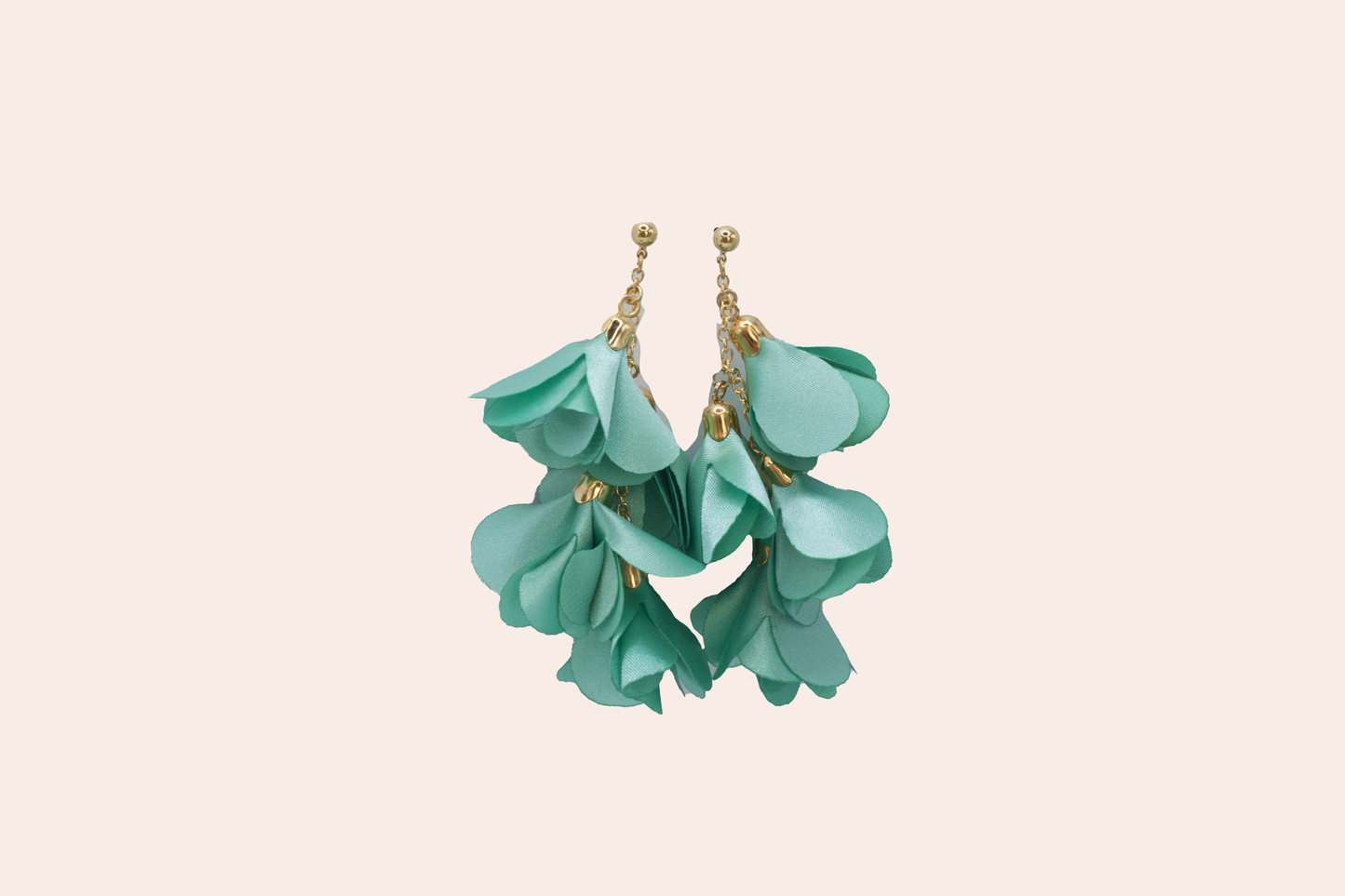 Aretes Flores Colgantes