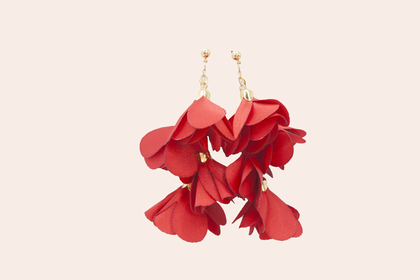 Aretes Flores Colgantes