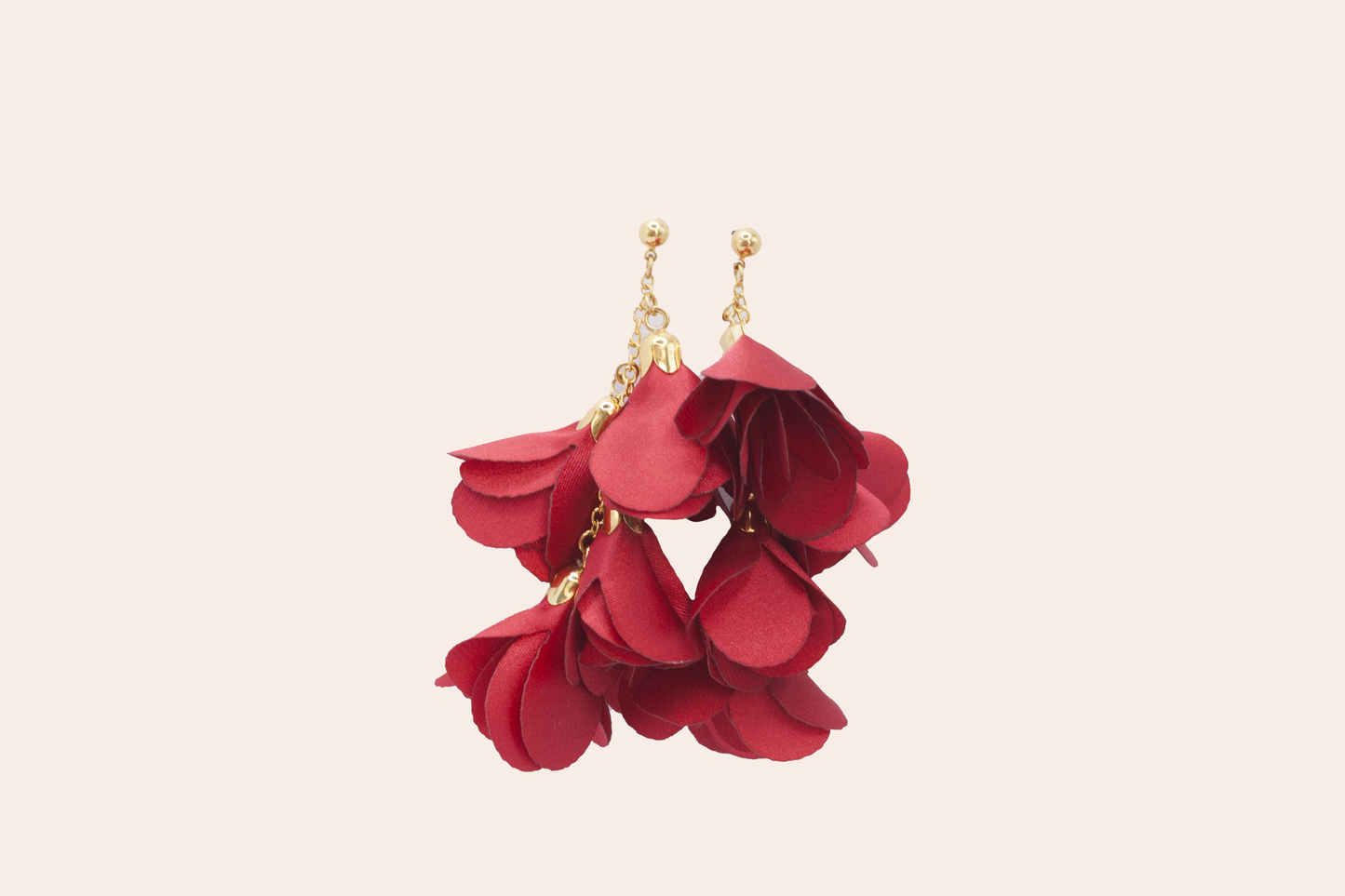 Aretes Flores Colgantes