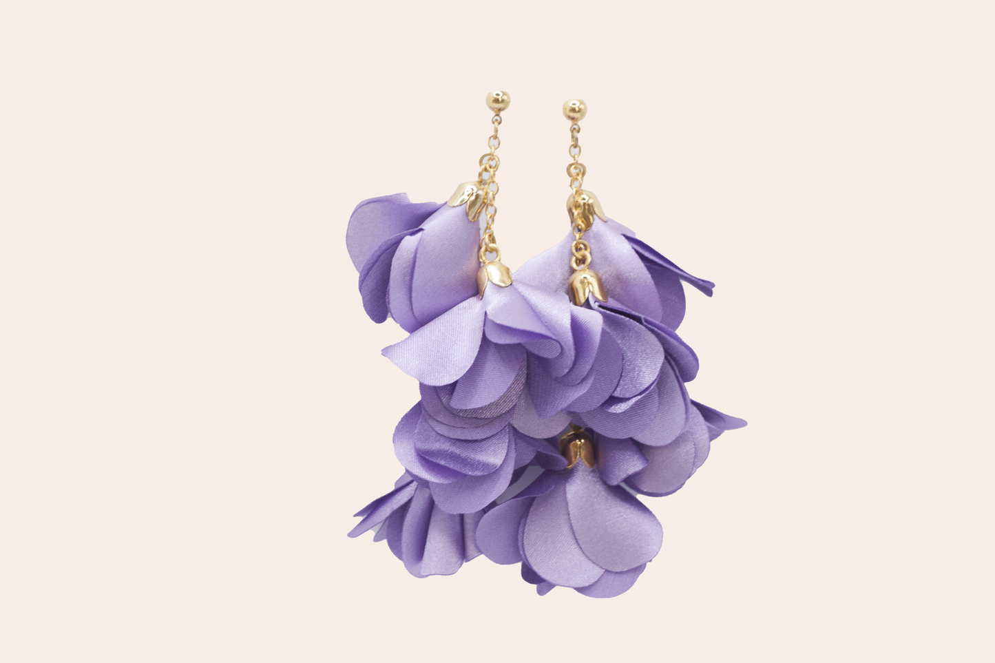 Aretes Flores Colgantes