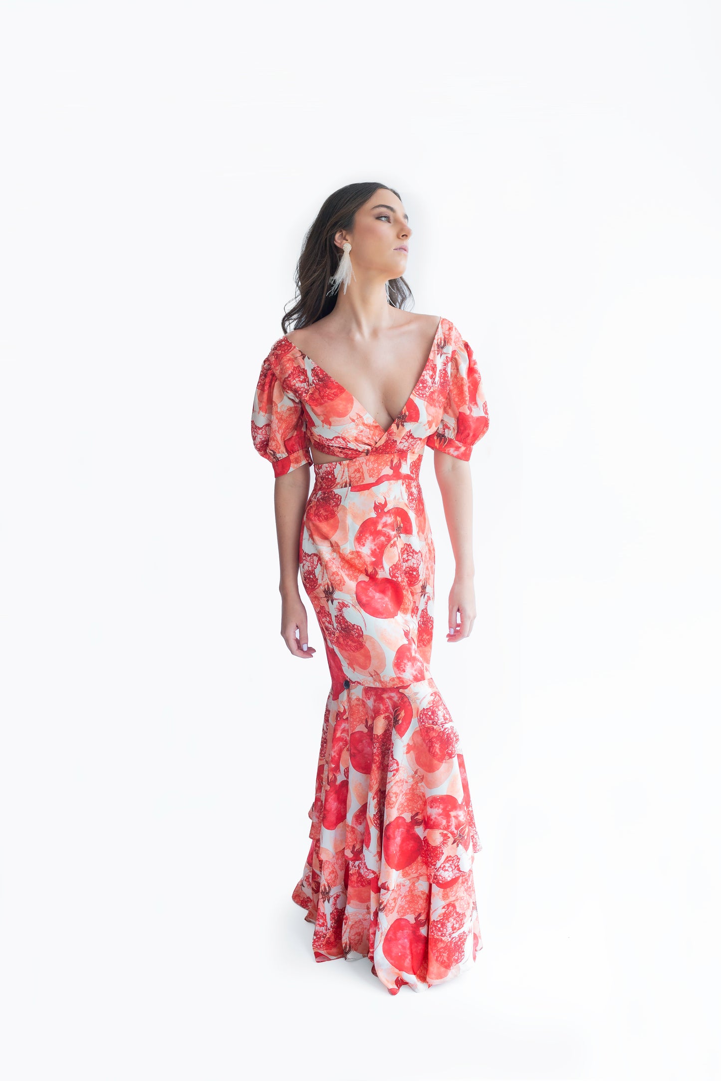 Vestido Paloma Granadas