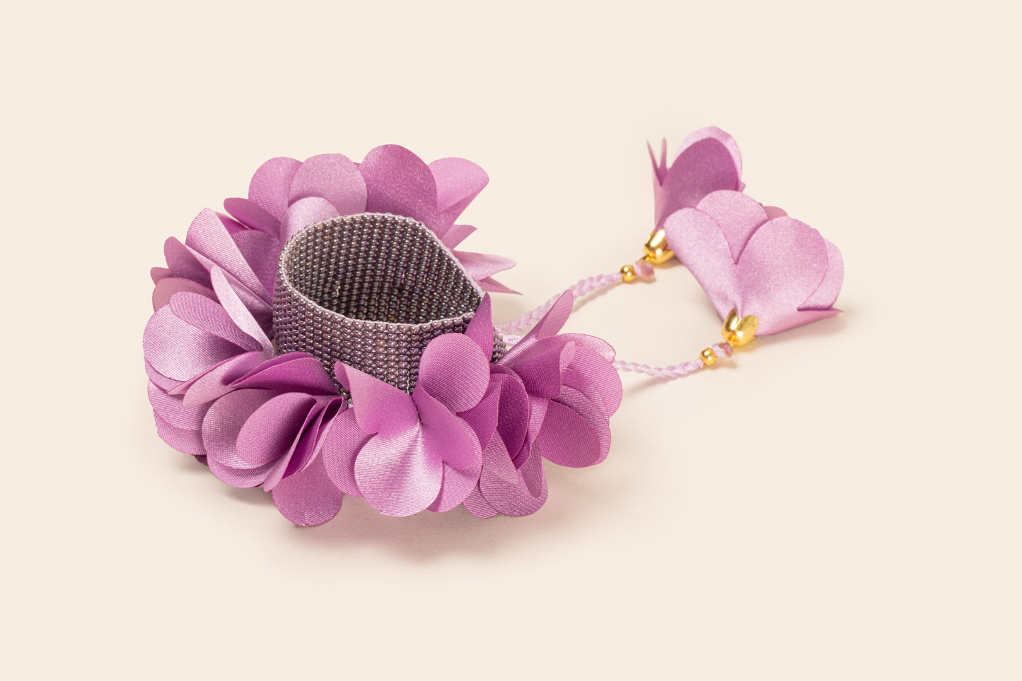 PULSERA DE FLORES