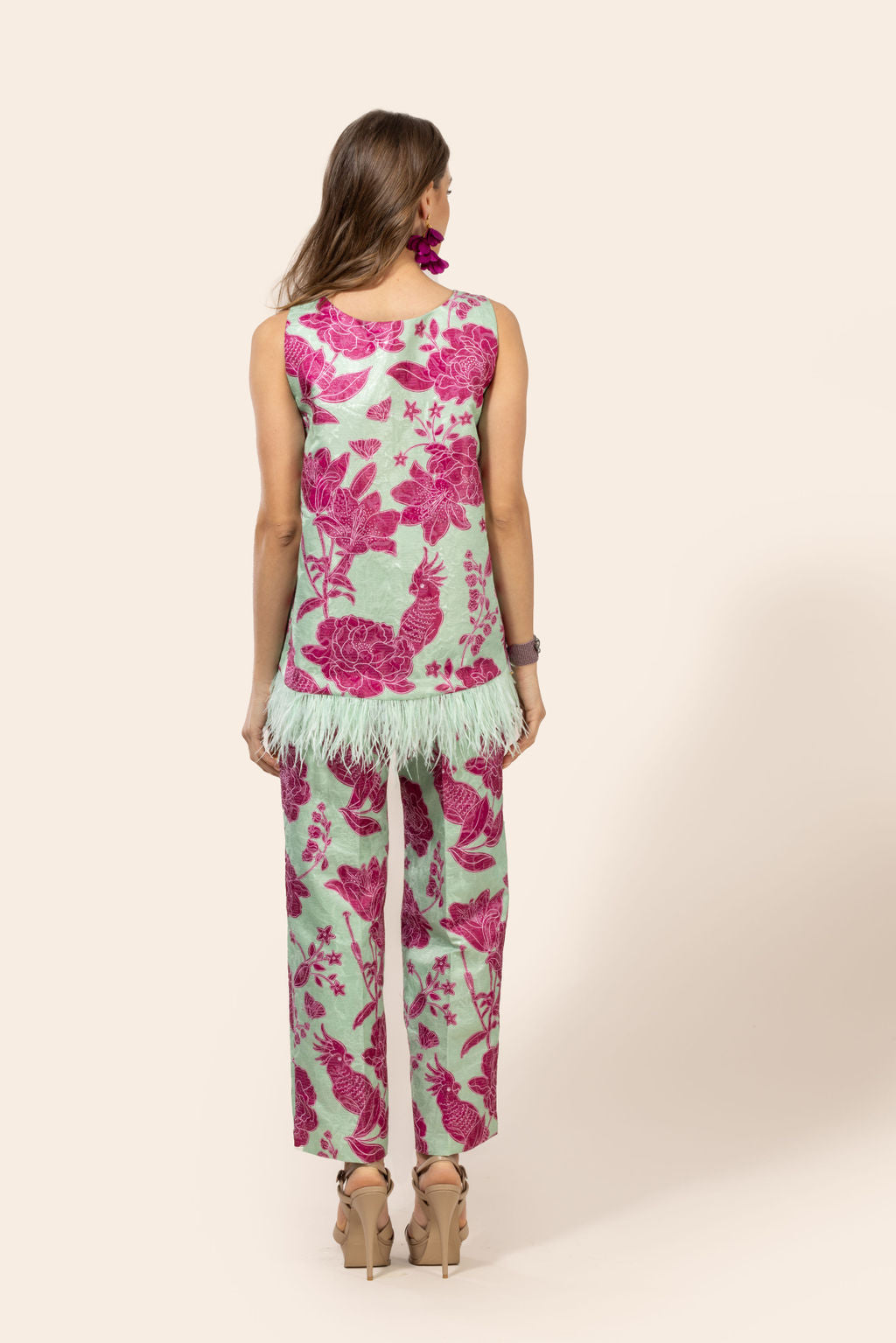 Set Samantha Menta con Magenta