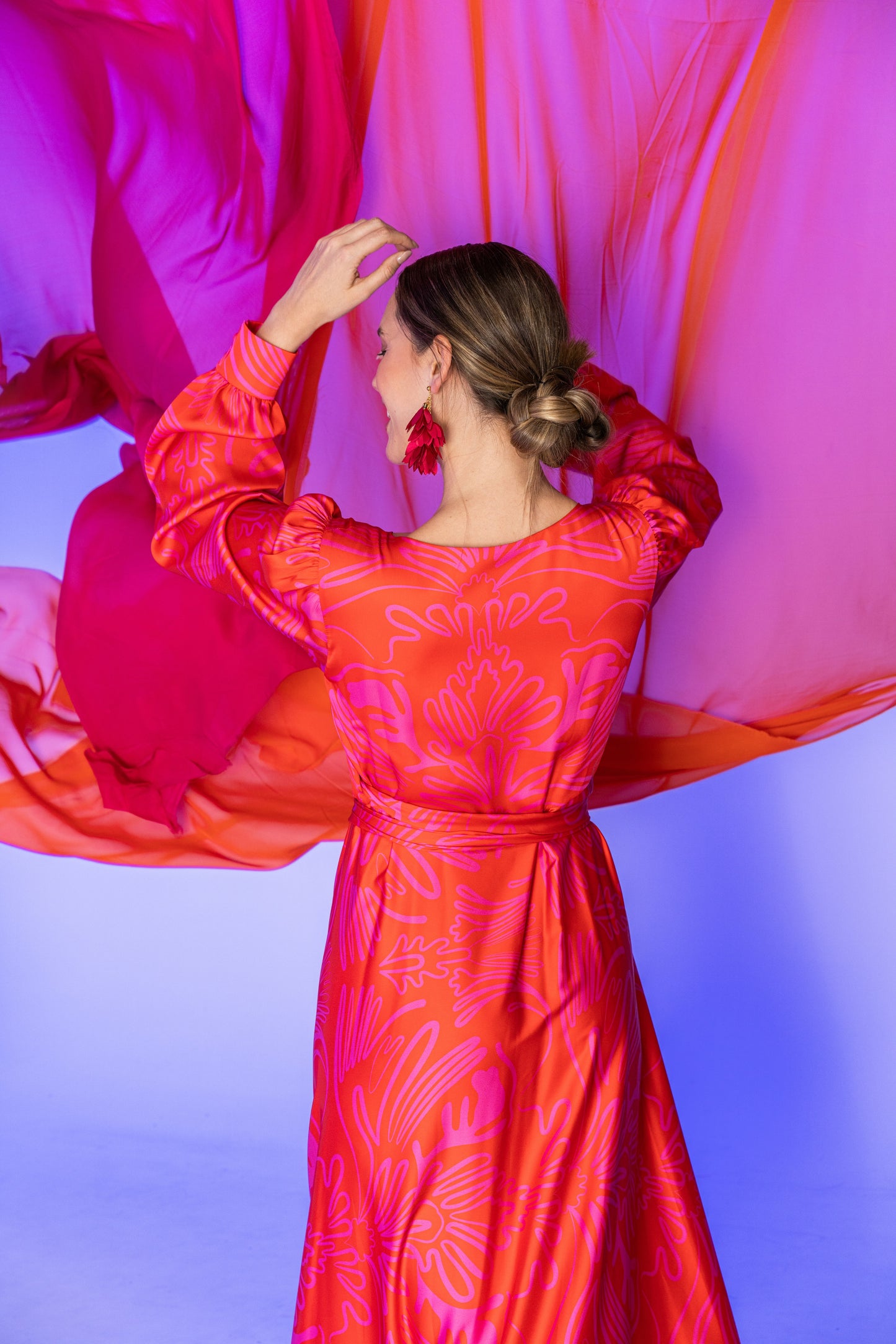 Vestido Paula Rosa