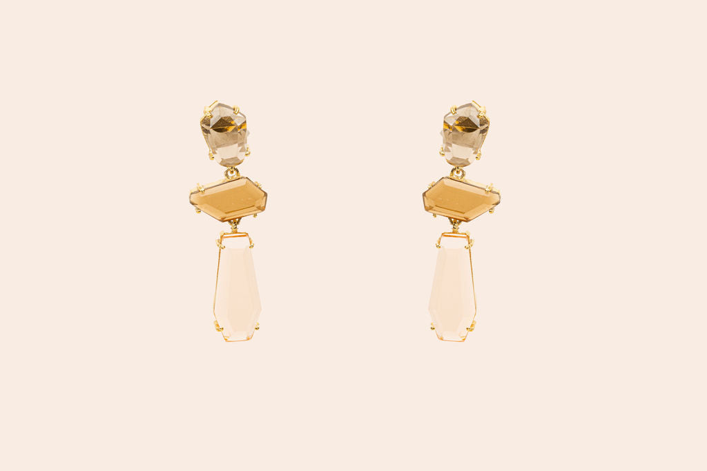 Aretes de Cristales y Piedras