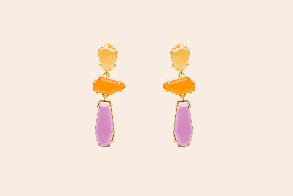 Aretes de Cristales y Piedras