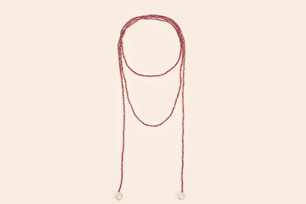 Collar Corbatero Rojo