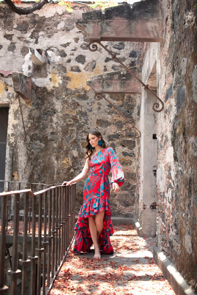 Vestido Verónica Rojo