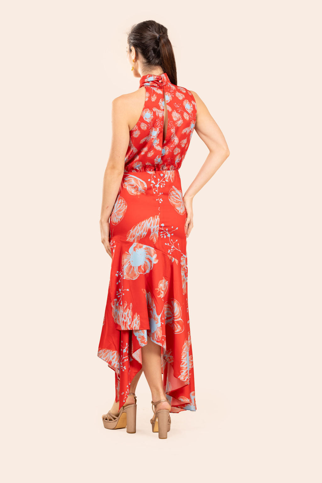 Vestido Silvana Rojo
