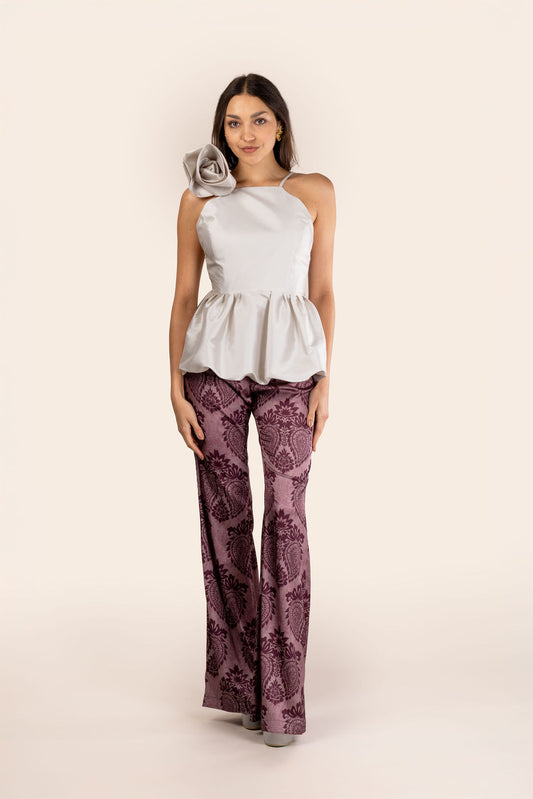 Pantalones Mercedes Amibas Moradas
