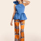 Top Florencia Azul Rey