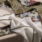 Set de 4 Individuales y 4 Servilletas Flores Verde