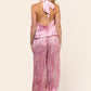 Pantalones Plizados Rosa