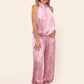 Pantalones Plizados Rosa