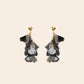Aretes Flores Colgantes