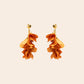 Aretes Flores Colgantes