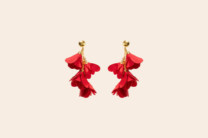 Aretes Flores Colgantes