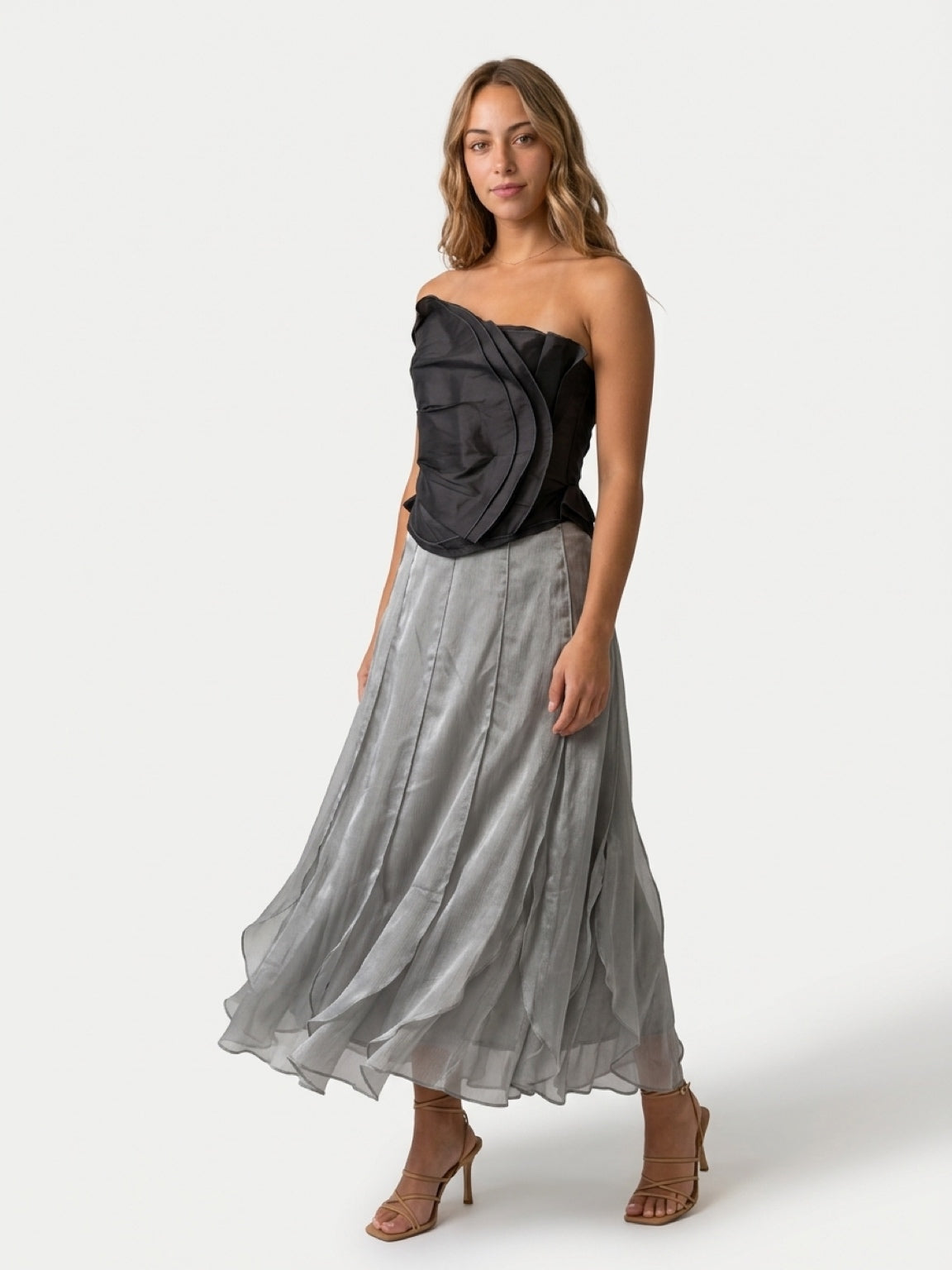 Falda Wilma Gris