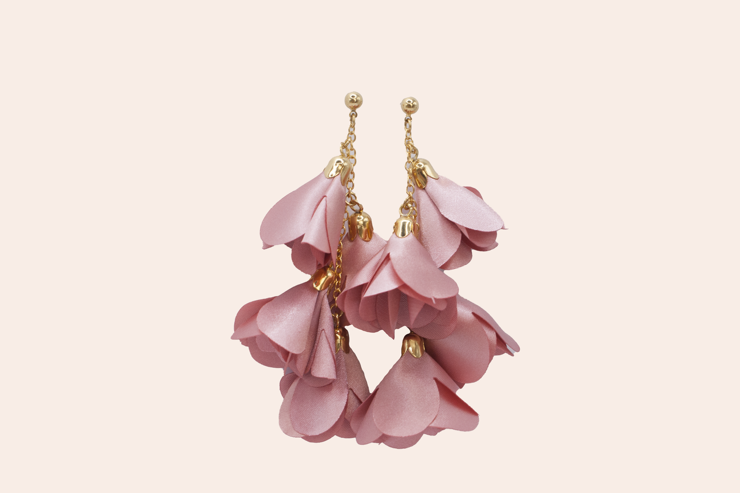 Aretes Flores Colgantes