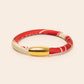 PULSERA IMAN GRANDE CON SEDA