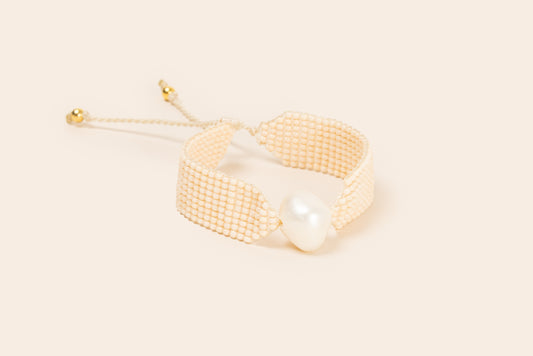 PULSERA PERLA BARROCA