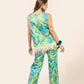 Set Samantha Azul con Amarillo