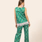 Set Samantha Verde con Rosa