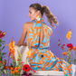 Vestido Silvana Naranja