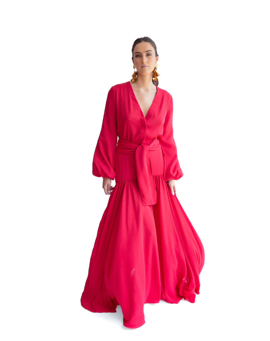 Vestido Ana Rojo
