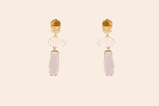 Aretes de Cristales y Piedras
