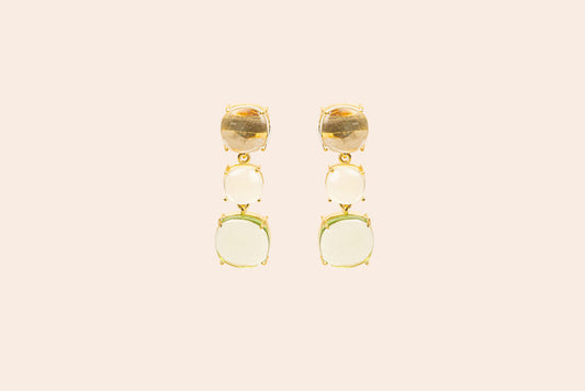 Aretes de Cristales y Piedras