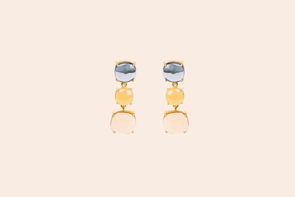 Aretes de Cristales y Piedras