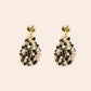 Aretes Tejidos con Cristales