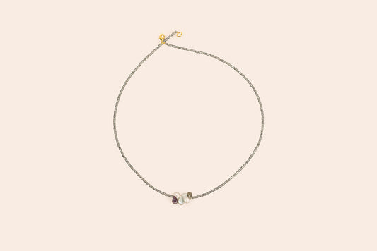 Collar de Chakira con Piedras Naturales