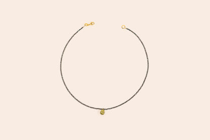 Collar de Cristales con Gota de Cristal